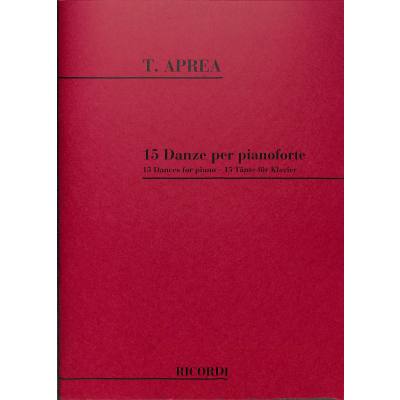 9790041319919 - 15 Danze - 15 Tänze