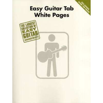 9781423492184 - Easy guitar tab white pages