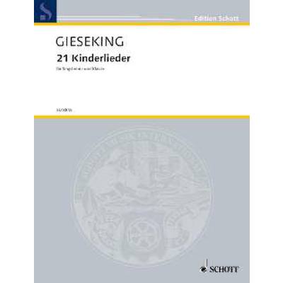 9790001123389 - 21 Kinderlieder nach Gedichten von Dehmel