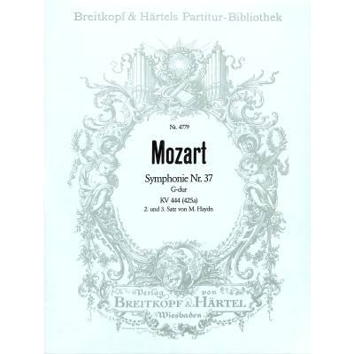 9790004205822 - Sinfonie 37 G-Dur KV 444 (425a)