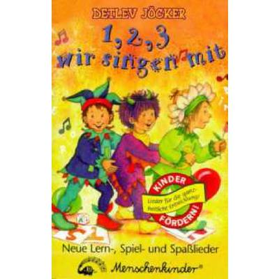 9783895161445 - 1 2 3 wir singen mit