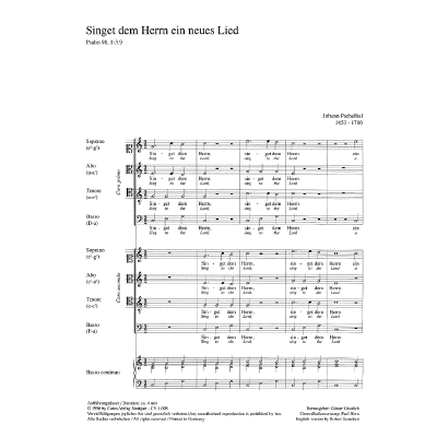 9790007000066 - Singet dem Herrn ein neues Lied 9790007000066 - Singet dem Herrn ein neues Lied