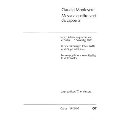 9790007097813 - Messa a quatro voci 9790007097813 - Messa a quatro voci