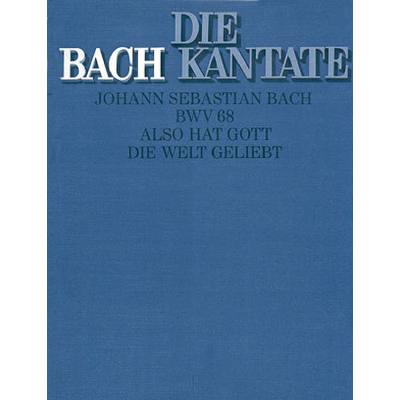9790007044121 - Kantate 68 also hat Gott die Welt geliebt BWV 68
