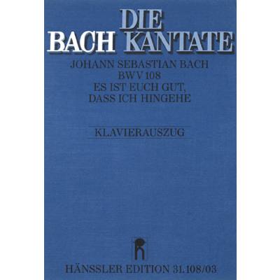 9790007047917 - Kantate 108 es ist euch gut dass ich hingehe BWV 108 9790007047917 - Kantate 108 es ist euch gut dass ich hingehe BWV 108