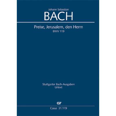 9790007048723 - Kantate 119 Preise Jerusalem den Herrn BWV 119 9790007048723 - Kantate 119 Preise Jerusalem den Herrn BWV 119