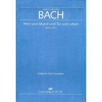 9790007074302 - Kantate 147a Herz und Mund und Tat und Leben