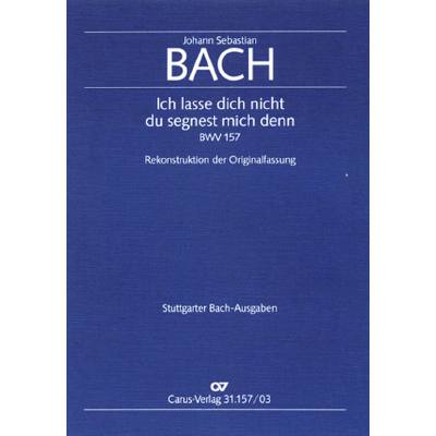 9790007049546 - Kantate 157 Ich lasse dich nicht BWV 157 9790007049546 - Kantate 157 Ich lasse dich nicht BWV 157