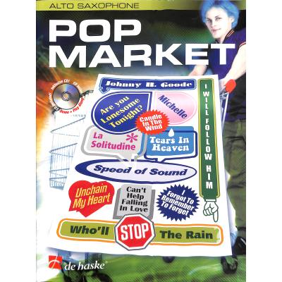 9789043124492 - Noten POP MARKET Altsaxophon incl CD HASKE 1064063