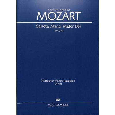 9790007086374 - Sancta Maria mater dei KV 273