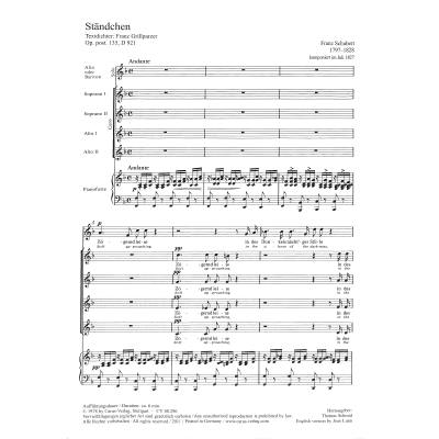 9790007066499 - Ständchen D 921 (zögernd leise)