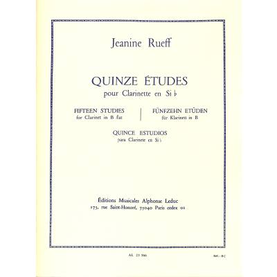 9790046233661 - 15 Etudes