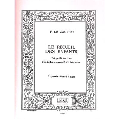 9790230792042 - Le recueil des enfants - 14 morceaux 9790230792042 - Le recueil des enfants - 14 morceaux