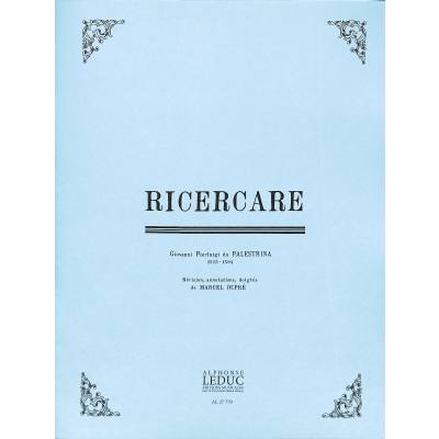 9790046277795 - Ricercare