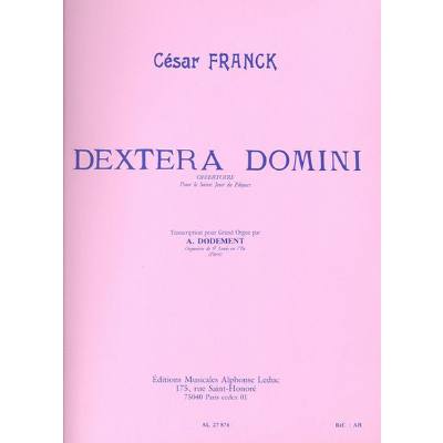 9790046278761 - Dextera domine