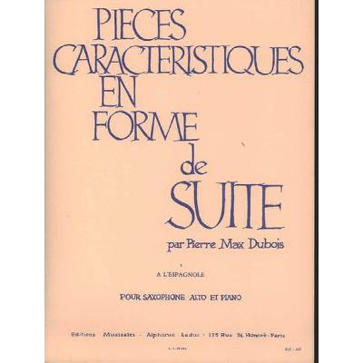 9790046230615 - A lespagnole - pieces caracteristiques 1 9790046230615 - A lespagnole - pieces caracteristiques 1