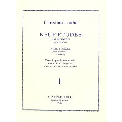 9790046290350 - 9 Etudes melodiques 1 9790046290350 - 9 Etudes melodiques 1