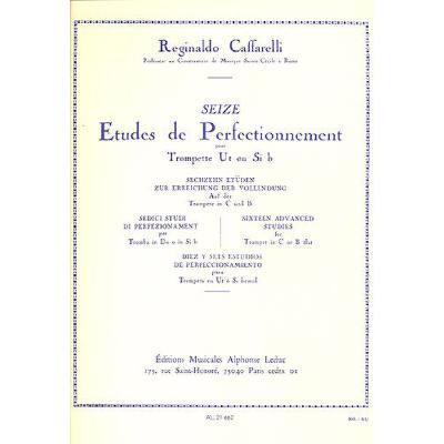 9790046216626 - 16 Etudes de perfectionnement