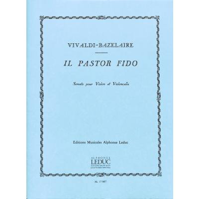 9790046178078 - Il pastor fido - 6 Sonaten op 13