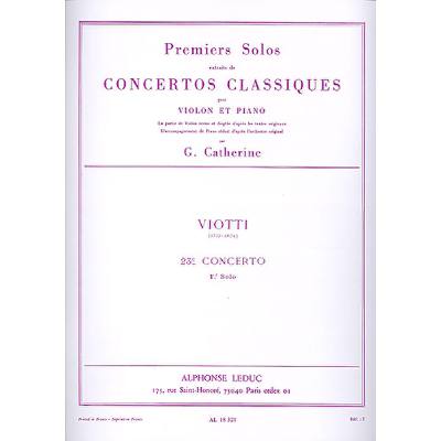 9790046183218 - Concerto 23 G-Dur