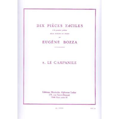 9790046189999 - Le campanile (10 pieces faciles 2)