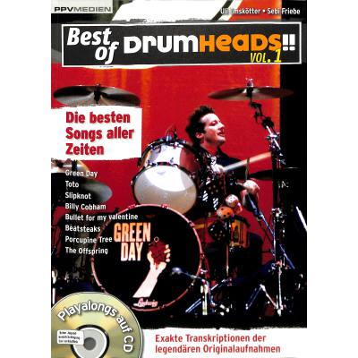 9783937841830 - PPV Medien - Best of drumheads!! Vol 1 Playalong und Transkriptionen