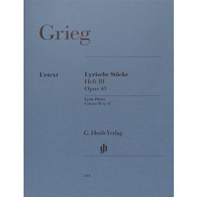 9790201806440 - Lyrische Stücke 3 op 43 9790201806440 - Lyrische Stücke 3 op 43