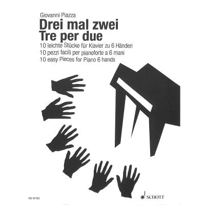 9790001122702 - Drei x zwei | 3 x 2 | 10 leichte Stücke