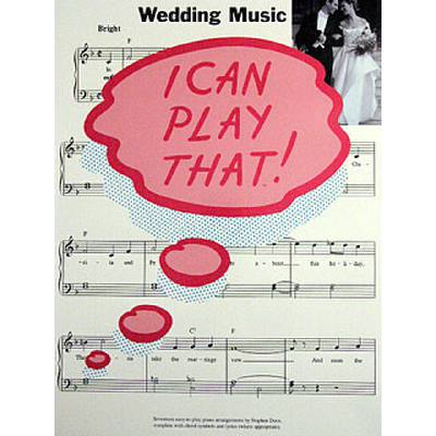 9780711972193 - I can play that - wedding music