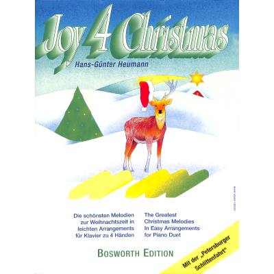 9783920127439 - Noten Joy 4 Christmas 4 händig Hans Günther Heumann BoE 4398