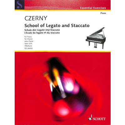 0841886011458 - Schule des Legato + Staccato op 335