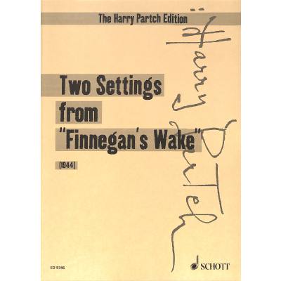 0841886029453 - 2 settings from Finnegans wake (Joice)