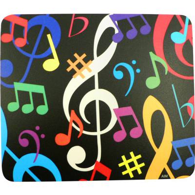 0744286337640 - Mousepad Violinschlüssel + Noten