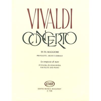 9790080071885 - Concerto F-Dur op 10 1 (la tempesta di mare) RV 433