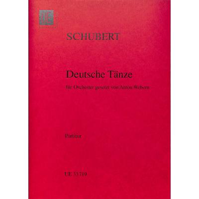 0803452063490 - Deutsche Tänze vom Oktober 1824 D 820 op posth