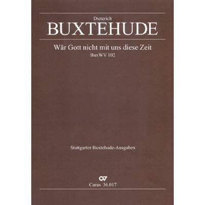 9790007091057 - Wär Gott nicht mit uns diese Zeit BUXWV 102
