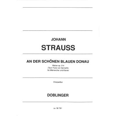 9790012409366 - An der schönen blauen Donau op 314 9790012409366 - An der schönen blauen Donau op 314