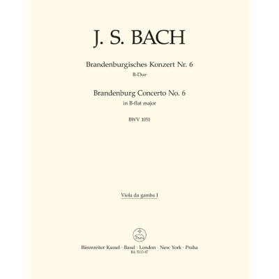 9790006464869 - Brandenburgisches Konzert 6 B-Dur BWV 1051