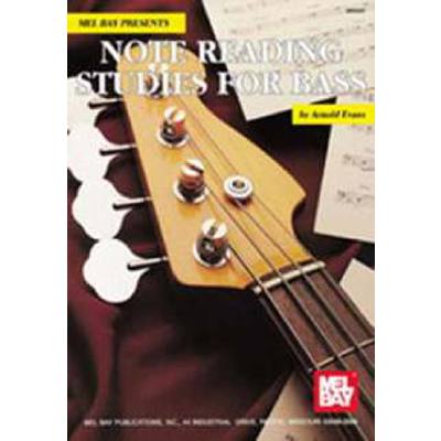 Note reading studies for bass