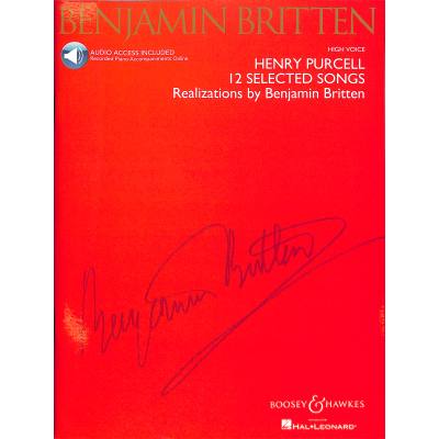 0884088351007 - 12 selected songs - realizations by Benjamin Britten