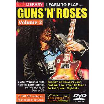 5060088821725 - Roadrock International - Lick Library Learn To Play Guns N Roses 2