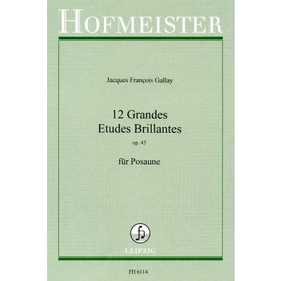 12 grandes Etudes brillantes op 43