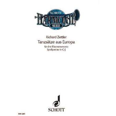 9790001101165 - Tanzsätze aus Europa 9790001101165 - Tanzsätze aus Europa