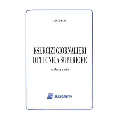 9790215919471 - Esercizi giornalieri di tecnica superiore