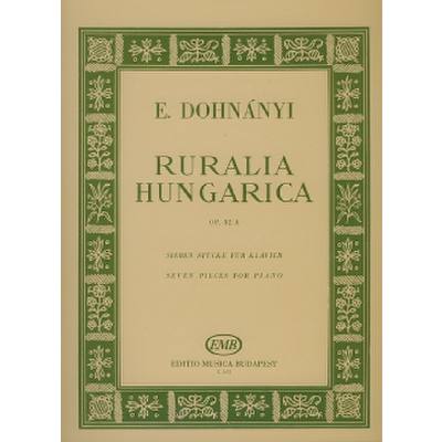 9790080026533 - Ruralia hungarica op 32a