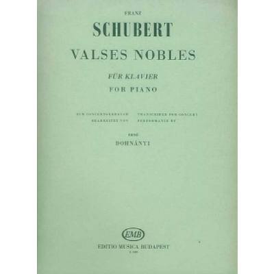 9790080035825 - Valses nobles (Walzer)