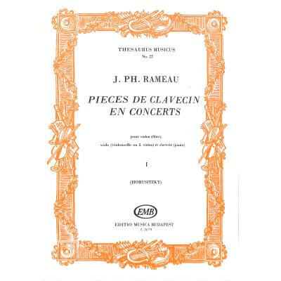 9790080036792 - Pieces de clavecin en concerts 1