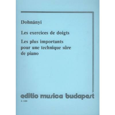 9790080061800 - Les exercises de doigts