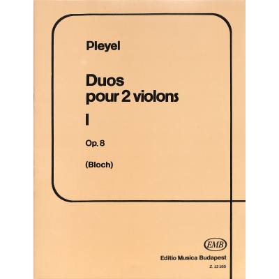 9790080121658 - Duos Bd 1 op 8