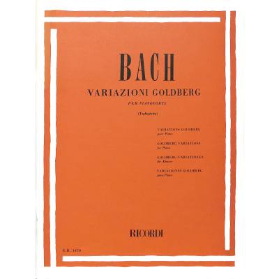 9790041814704 - Goldberg  Variationen BWV 988